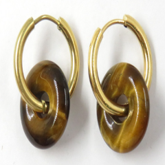 18K TIGER'S EYE
