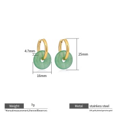 18K GREEN AVENTURINE