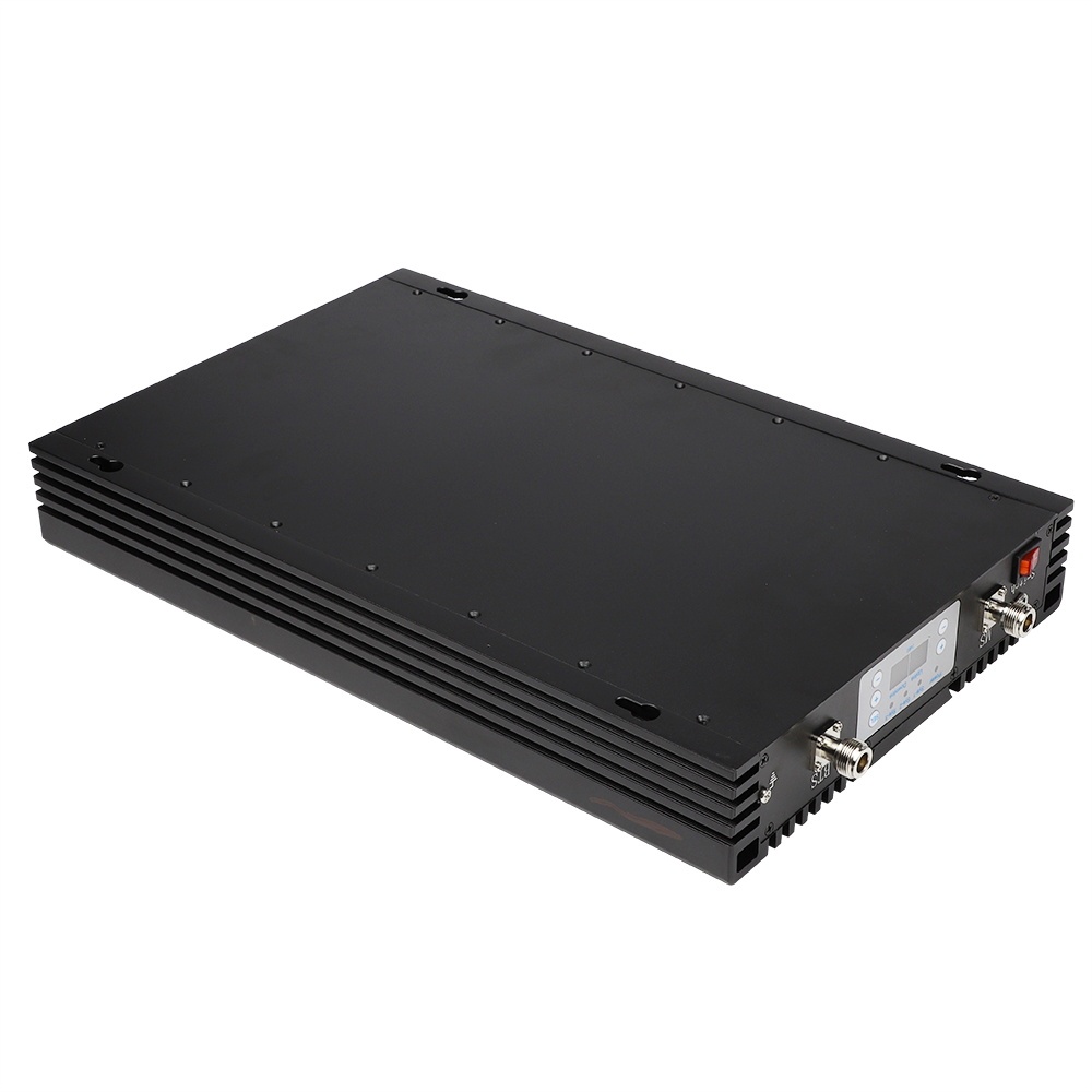 20dBm 5 band 2G 3G 4G Signal Booster 800 900 1800 2100 2600MHz Mobile Phone Signal Repeater With LCD Screen, ALC&MGC Function
