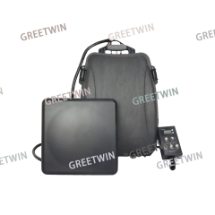 Portable Backpack 1.5KM 6 band 215W drone jammer system UAV jammer