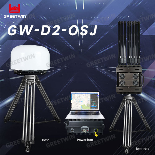Anti Drone Uav Detection and Jamming Equipment 1-3km Drone Jammer System