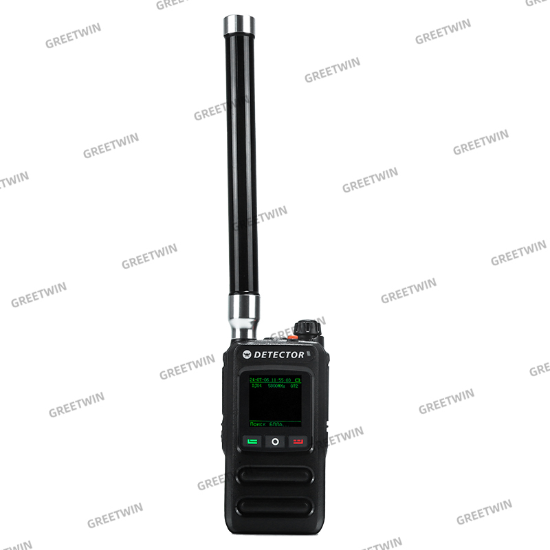 Handheld drone detector 1-3km range DJI FPV AUTEL drone signal detector device