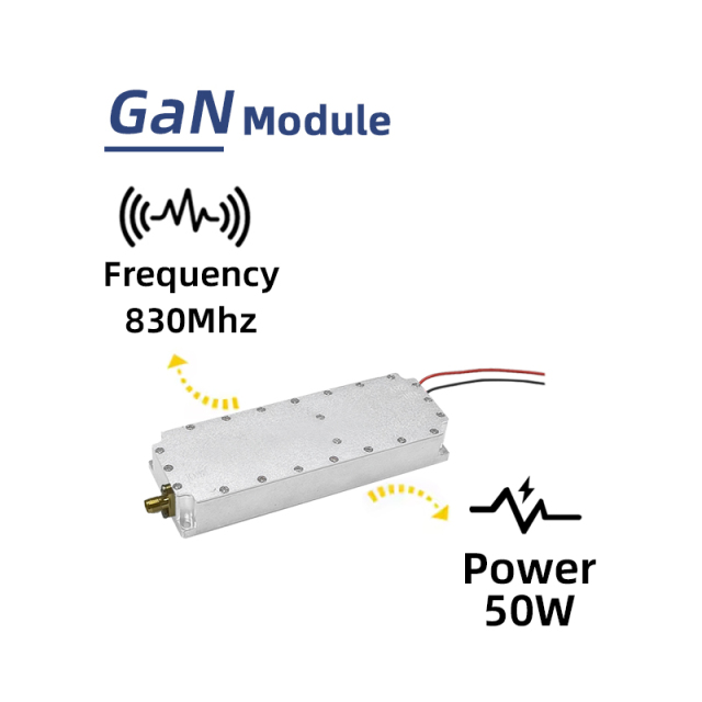 GaN Drone Jammer 700-830MHz Module 50W RF Power module anti drone signal module