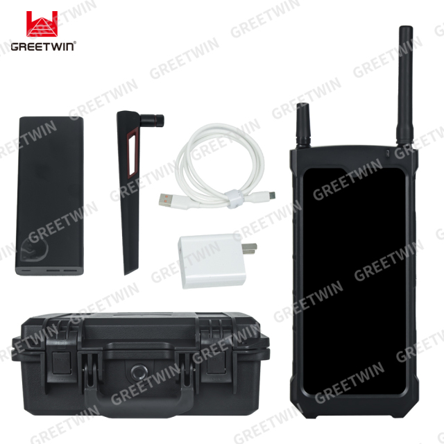 H1L handheld uav drone detector 1-2KM range DJI FPV drone detector and Locator system