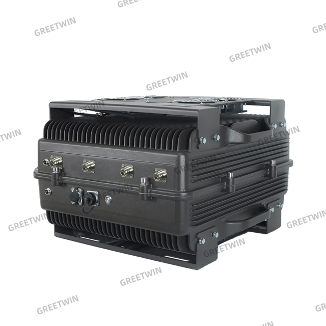 8 band High power 400W FPV vehicle drone jammer 800M jamming range anti drone device