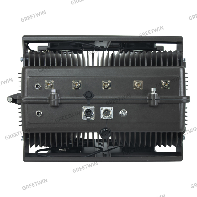 High Power 500W Customized 10 band drone jammer 433-5.8G Vehicle anti drone system