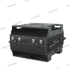 8 band High power 400W FPV vehicle drone jammer 800M jamming range anti drone device