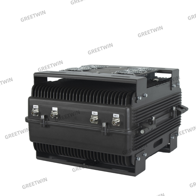 8 band High power 400W FPV vehicle drone jammer 800M jamming range anti drone device