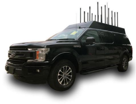 20-6000MHz Vehicle Type High Power Full Band Drone Signal Jammer System FPV Jammer