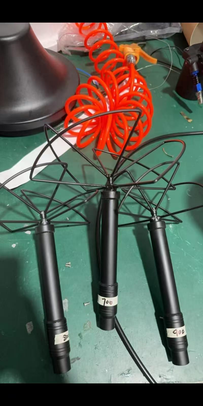 Circular Polarized male for 700-1100MHz Video Transmitter Receiver Four Leaf Clover Antenna