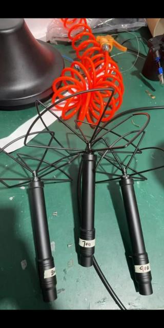 Circular Polarized male for 700-1100MHz Video Transmitter Receiver Four Leaf Clover Antenna