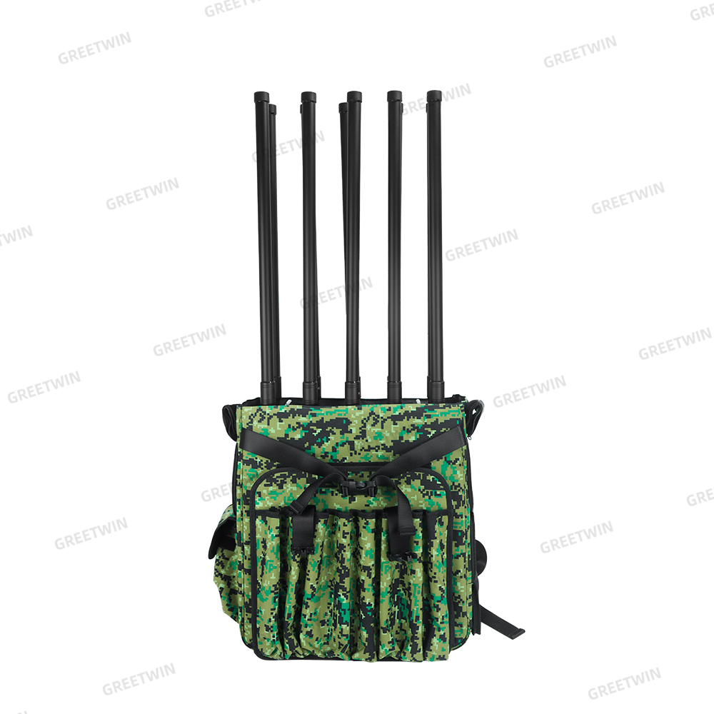 Greetwin Backpack 10 band drone jammer device anti drone system