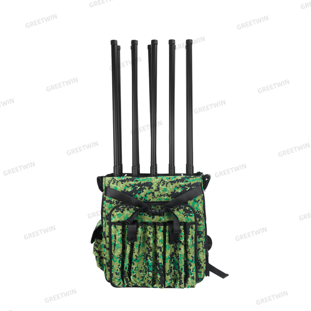 Greetwin Backpack 10 band drone jammer device anti drone system
