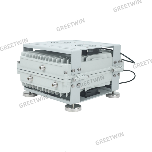 300W Vehicle 3 band anti drone device Omnidirectional FPV Drone signal jammer