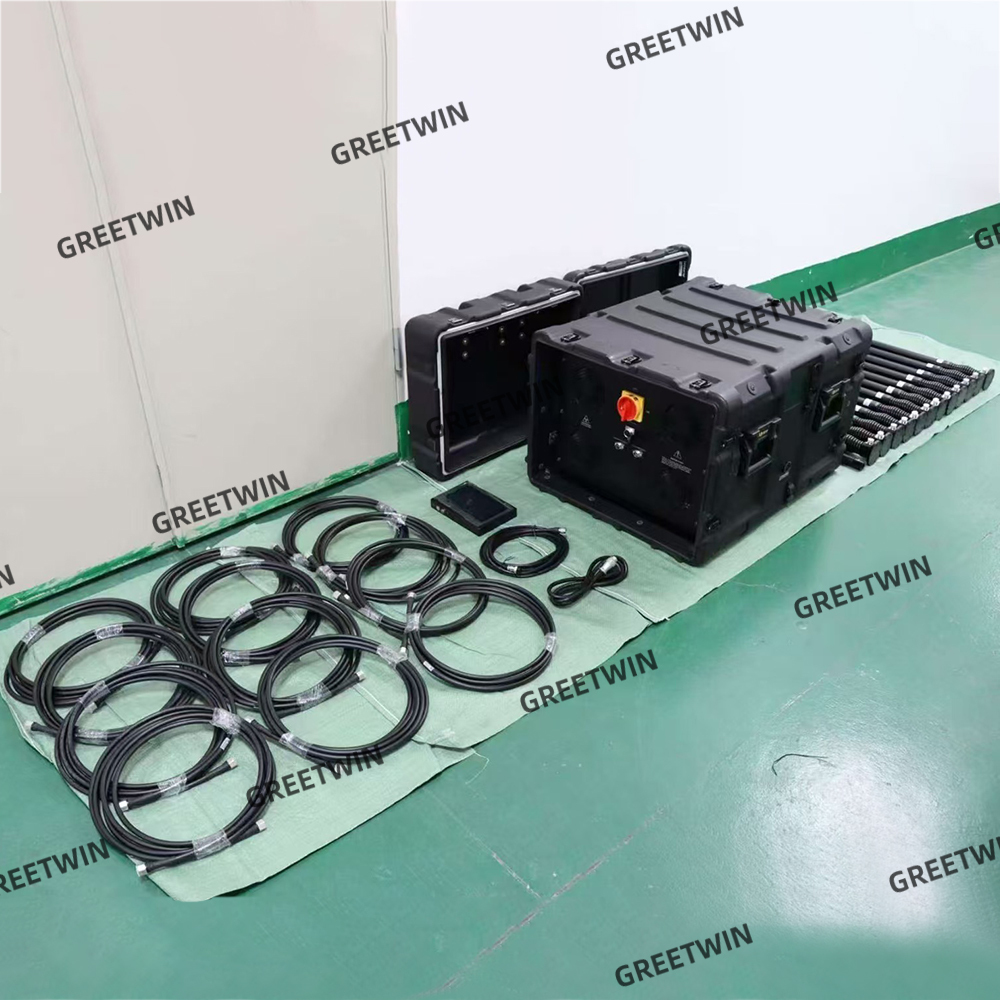 20-6000MHz Vehicle Type High Power Full Band Drone Signal Jammer System FPV Jammer