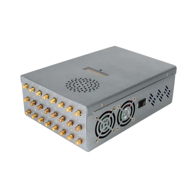 24 Channels Handheld High power 2-25M Range GSM CDMA LTE 3G 4G 5G WIFI GPS Lojack VHF UHF Signal Jammer