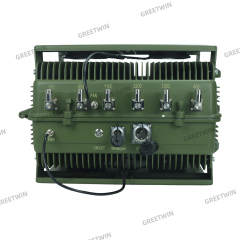 12 Band Vehicle FPV Signal Jammer High Power 590W Anti drone system 0.5-1KM Range UAV Jammer