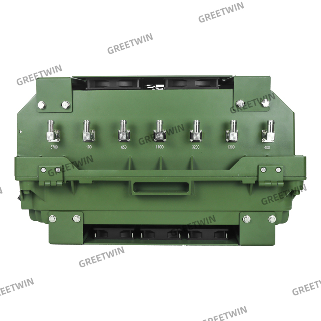 700W Vehicle 14 Band Drone Jammer 100MHz-5.8G Anti FPV Signal Device