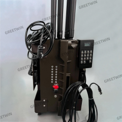 700W 14 Band Anti Drone System Device 80MHz-5.8G FPV UAV Drone Jammer