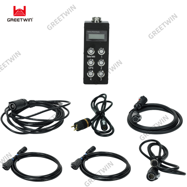 High Power 9 band Drone Jammer system 1-3KM Anti Drone FPV