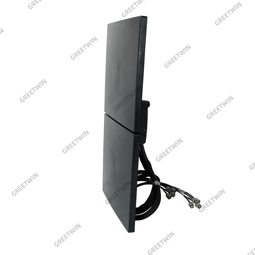 High Gain Customized FrequencyHandheld Directional Panel Antenna 8 Channel