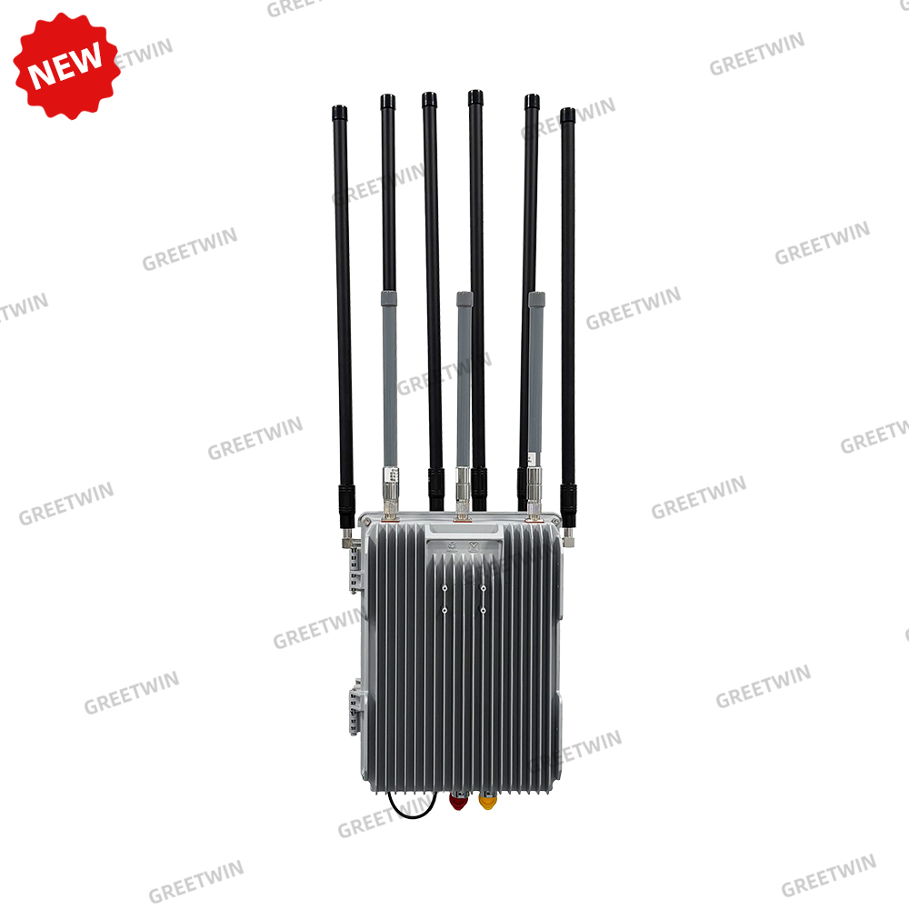 Portable Drone Detection range 1-5 km and Drone Jamming range 1-3km integrated system