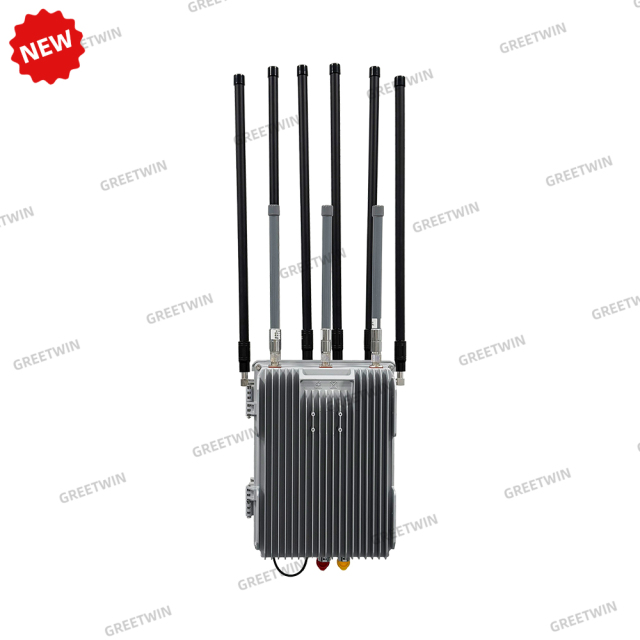 Portable Drone Detection range 1-5 km and Drone Jamming range 1-3km integrated system