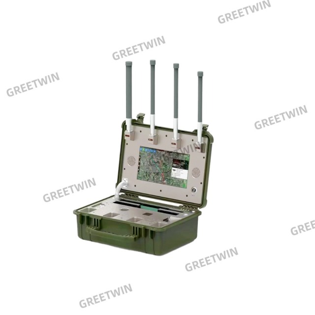 900MHz 1.4GHz 2.4GHz 5.2GHz 5.8GHz Drone FPV Signal Detector 1-10KM Drone Omnidirectional Detection