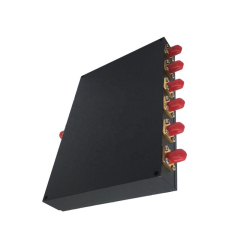 6 Way Power Splitter with 6-Way SMA Female Connectors out 1 N Female in 700-2700MHz Power Divider