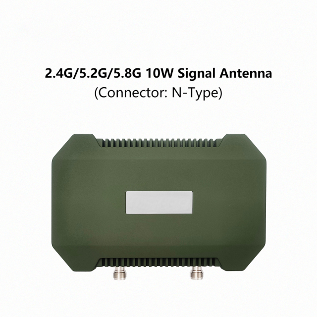 2.4G/5.2G/5.8G 10W FPV Signal Booster Drone Signal Extender