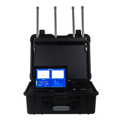 Portable 1-10KM omnidirectional Drone FPV Detection Alarm Security suitcase Uav Detector