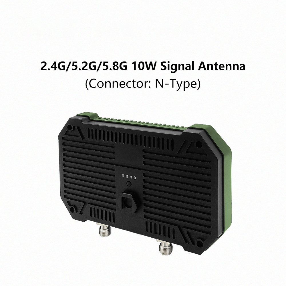 2.4G/5.2G/5.8G 10W FPV Signal Booster Drone Signal Extender