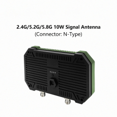 2.4G/5.2G/5.8G 10W FPV Signal Booster Drone Signal Extender
