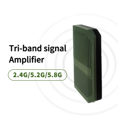 Tri band 20W 2.4G 5.2G 5.8G FPV Signal Booster Antenna Drone Signal Extender