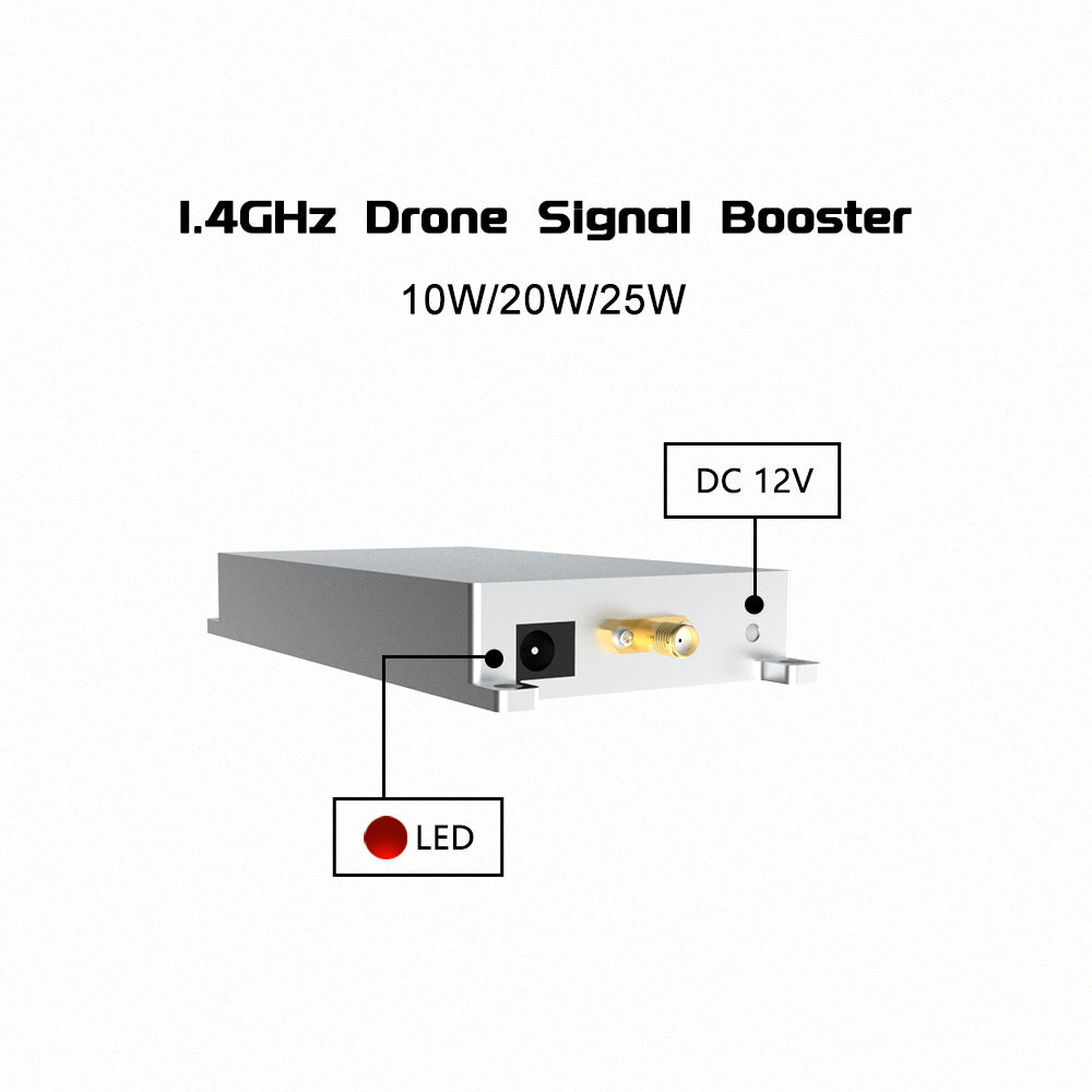1.4GHz 20W Signal Booster Extender Drone Signal Booster Module