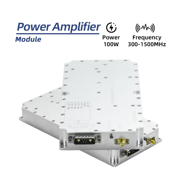 Wide Band GaN 300-1500MHz 100W Power RF Module For Anti Uav Fpv Drone Amplifier