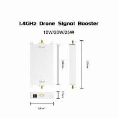 1.4GHz 20W Signal Booster Extender Drone Signal Booster Module