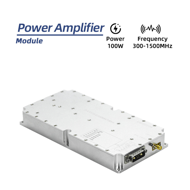 Wide Band GaN 300-1500MHz 100W Power RF Module For Anti Uav Fpv Drone Amplifier