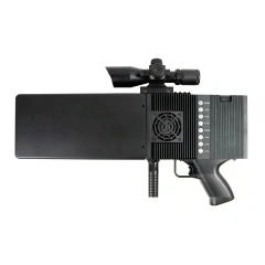 8 band Anti Drone Gun 500-1500m Jamming Range Drone Jammer