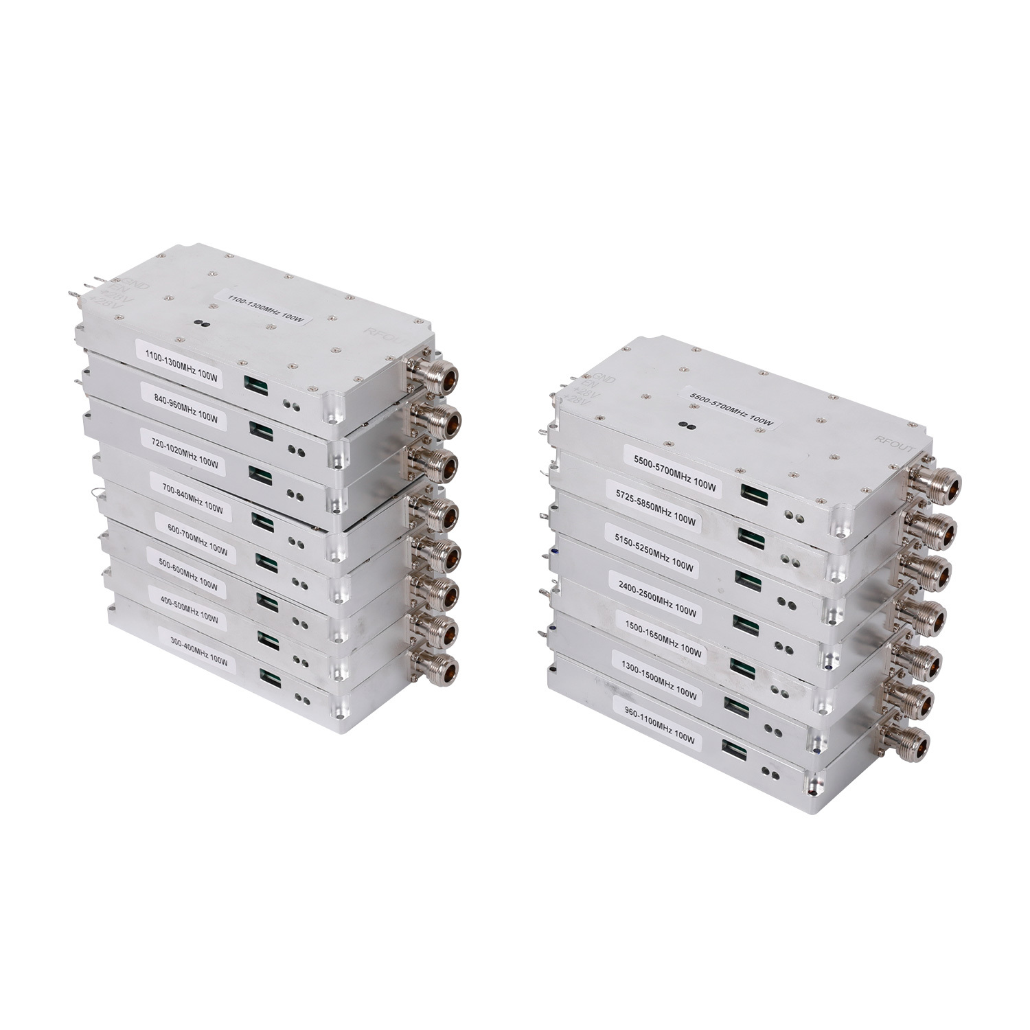 100W 6200-6500MHz High Power Drone Jammer Module GaN RF Anti FPV Module