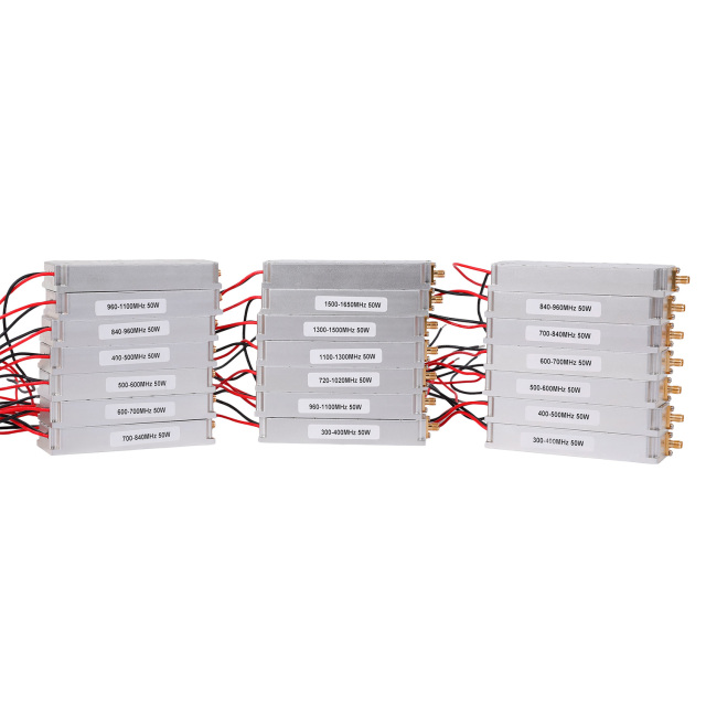 Customized 7100-7300MHz 7300-7500MHz 100W Drone Signal Jammer Drone Signals Blocking RF Module