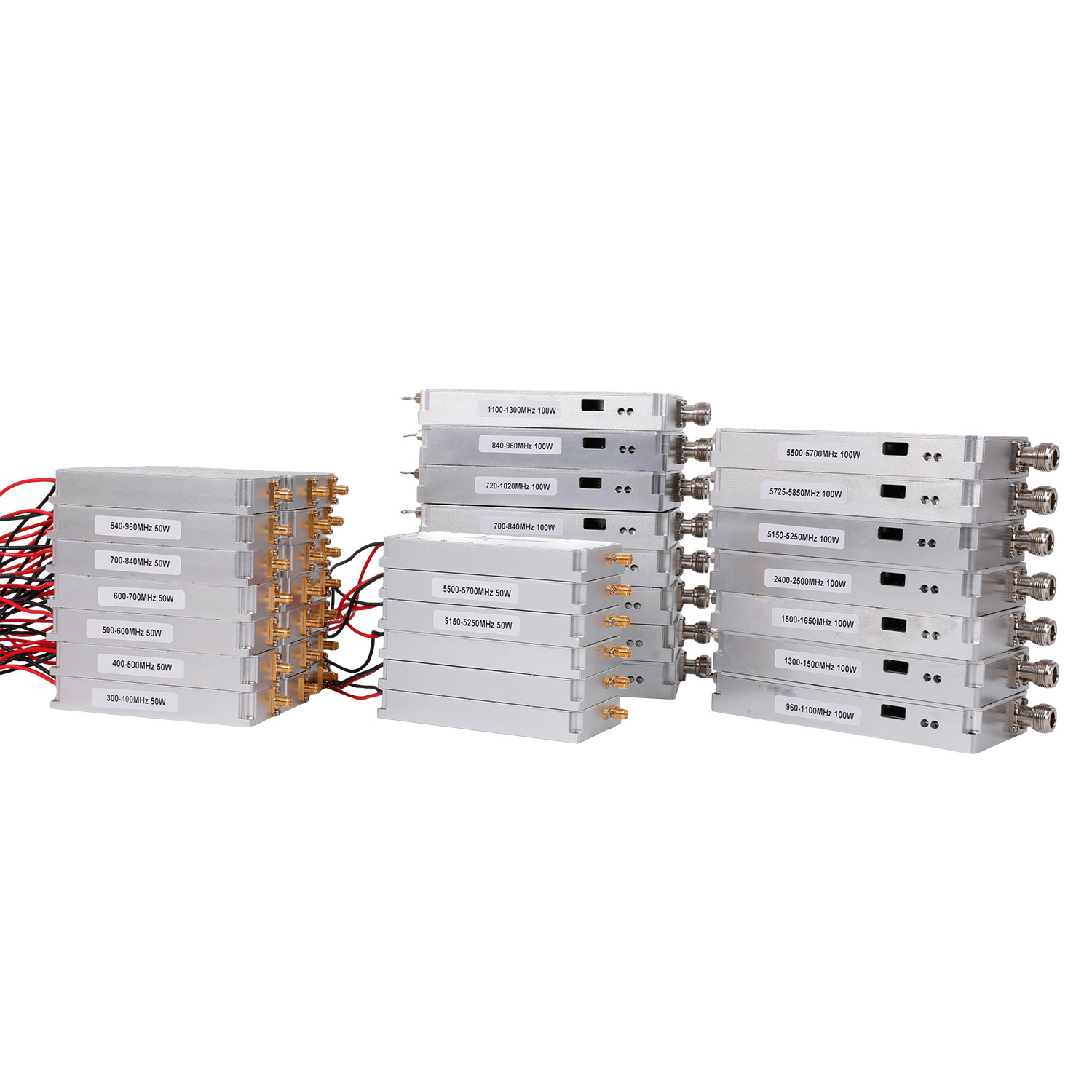 Customized 7100-7300MHz 7300-7500MHz 100W Drone Signal Jammer Drone Signals Blocking RF Module