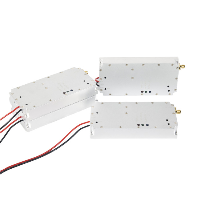 300-1100MHz 50W Wideband Power Amplifier for Fpv Anti Drone Module No Signal Source Amplifier