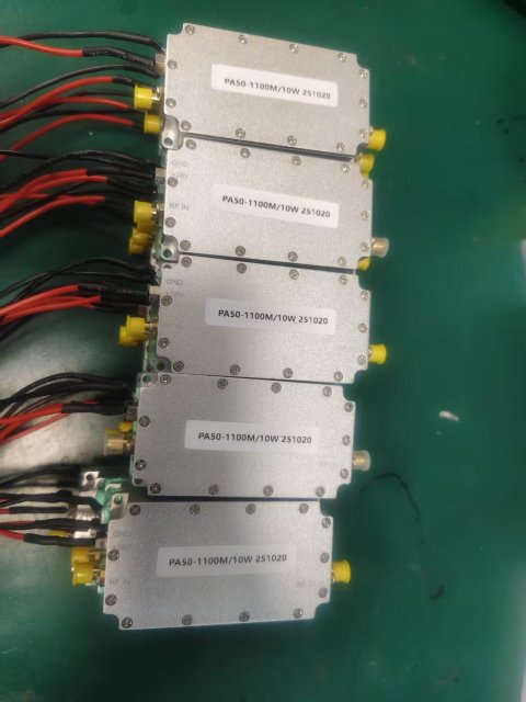 10W 50-1100MHz wide band power amplifier rf anti drone module