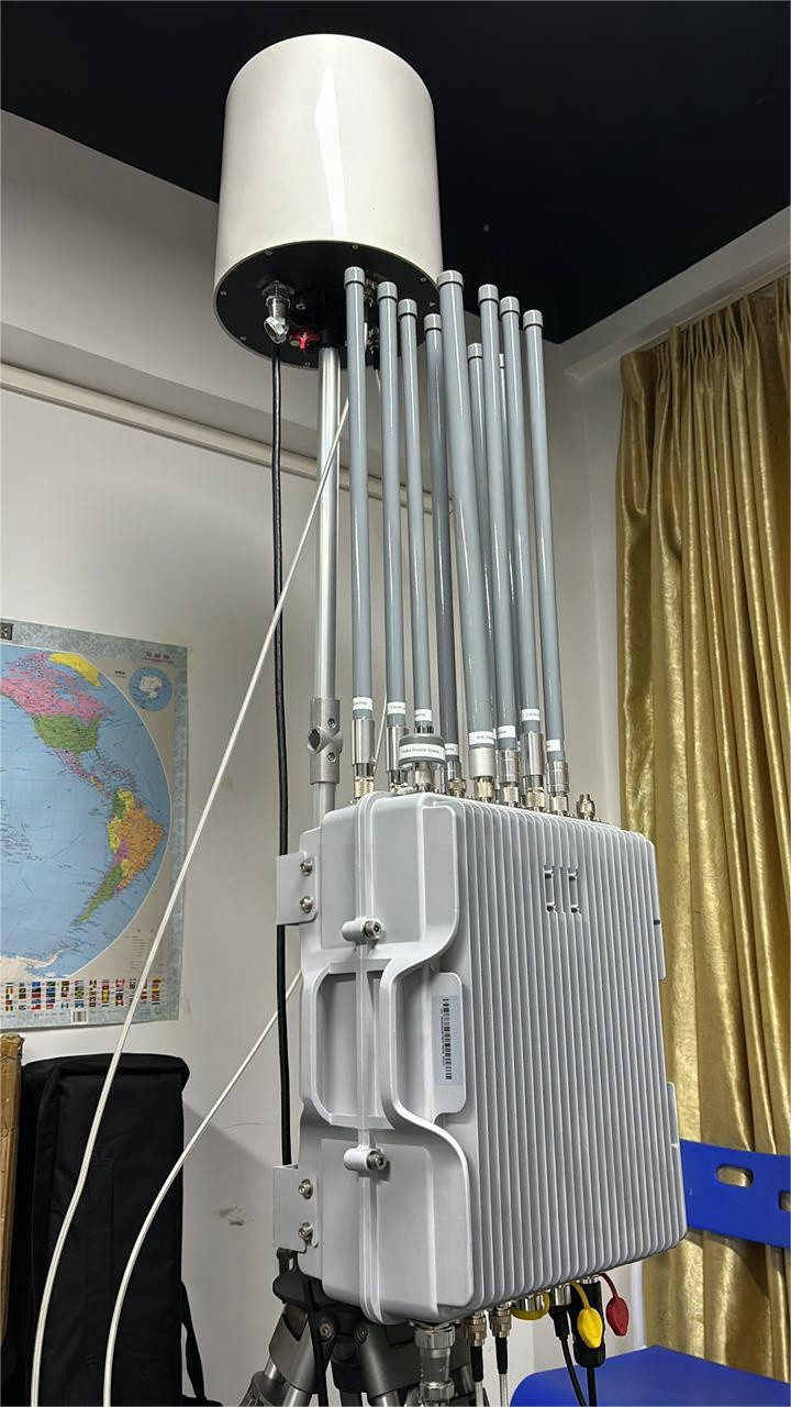 Fixed-Type Drone Detection and Jamming All-in-One System