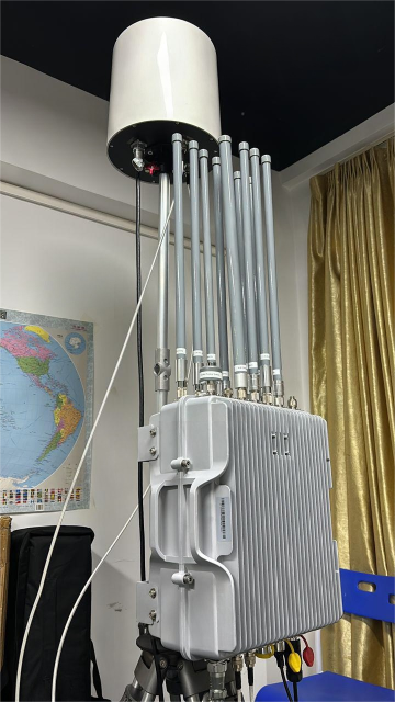 Fixed-Type Drone Detection and Jamming All-in-One System