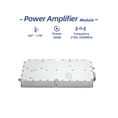 2700-3500MHz 100W Broadband Power Amplifier Module Without Signal Source Drone Jammer RF Signal Modules