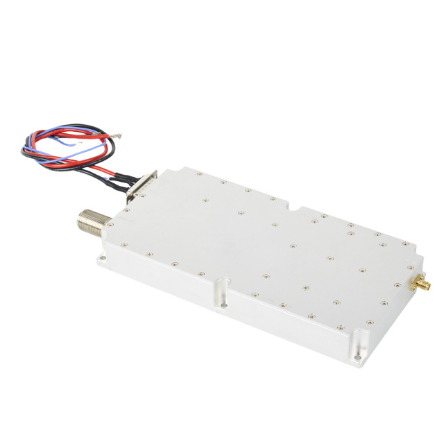 High Power 10-12GHz 50W Anti Drone PA Uav Anti Drone Signal Jammer RF Power Amplifier Module