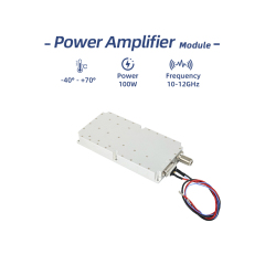 10-12GHz Uav Defense Fpv Signal Jammer RF Power Amplifier 100W Anti Drone Module