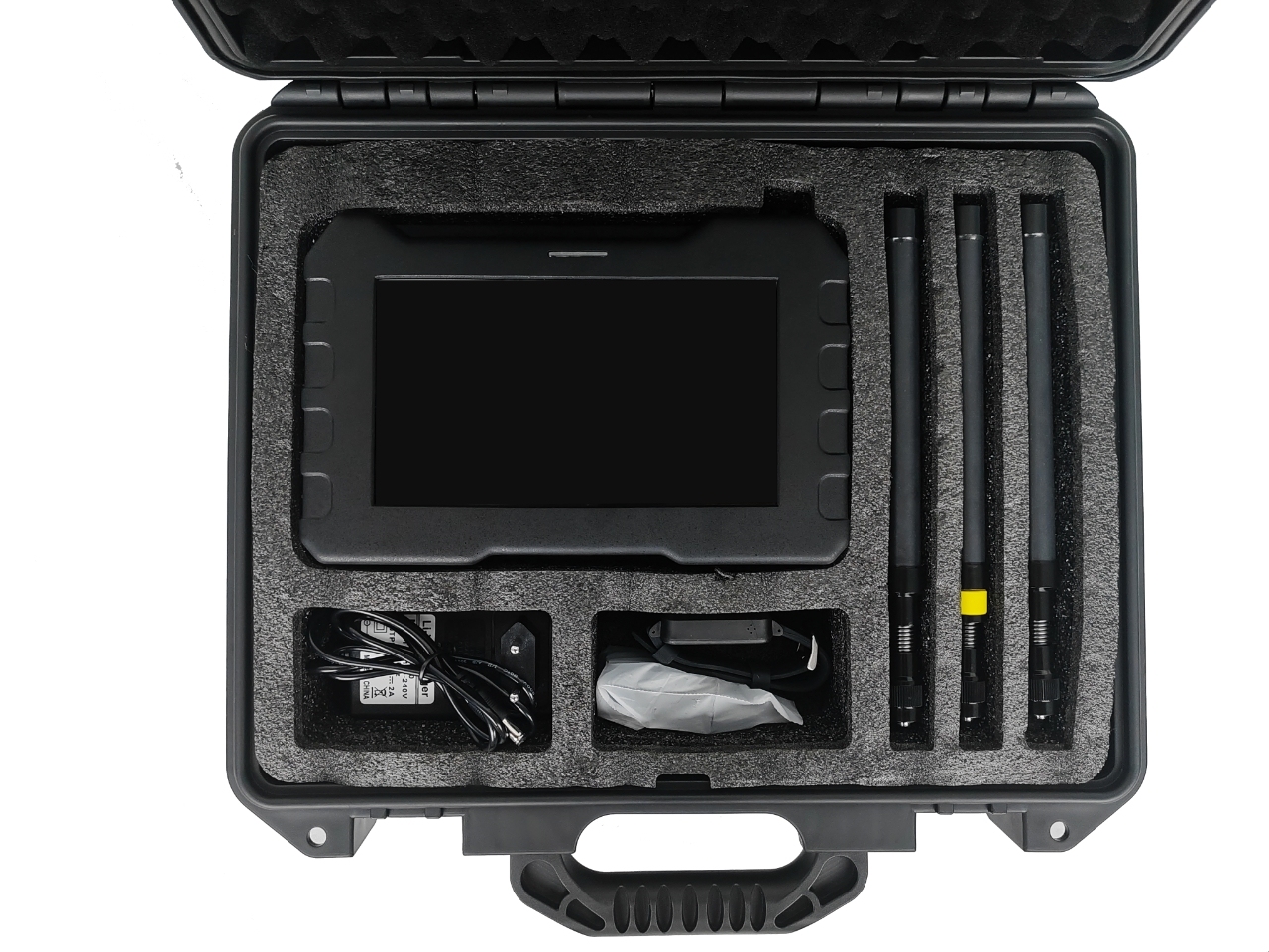 1-2KM Portable FPV detection 500 MHz–6 GHz and video transmission capture device